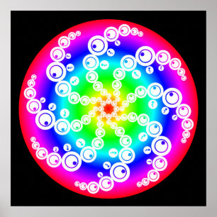 Poster Cercle de culture Abstrait