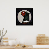 Poster Cercle de faisan Ringneck (Cuisine)