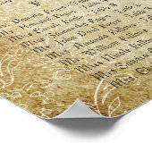 Poster Cercle de Forêt Magique de l'Amour Mariage d'arbre (Coin)