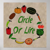 Poster Cercle De Vie (Devant)