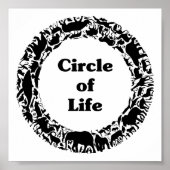Poster Cercle de vie (Devant)