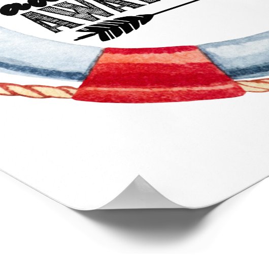 Poster Cercle de vie d'aventure (Coin)