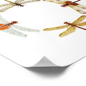 Poster Cercle des libellules (Coin)