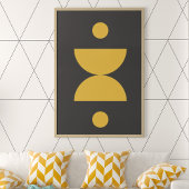 Poster Cercle Die Cut Art