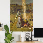 Poster Cercle magique 1886 (Bureau à domicile)