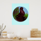 Poster Cercle rouge de pigeon (Cuisine)