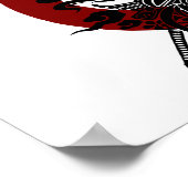 Poster Cercle Samurai Enso (Coin)