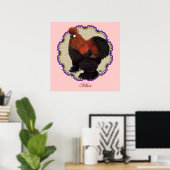 Poster Cercle Silkie (Bureau à domicile)