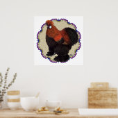 Poster Cercle Silkie (Cuisine)