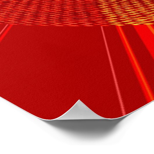 Poster Cercle tissé (Coin)