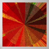 Poster Cercle tissé (Devant)