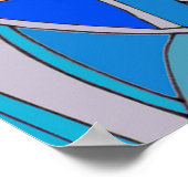 Poster Cercles Abstraits (Coin)