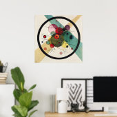Poster Cercles dans un cercle (Bureau à domicile)
