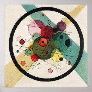 Poster Cercles dans un cercle