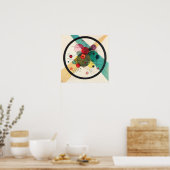 Poster Cercles dans un cercle, Kandinsky (Cuisine)