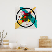 Poster Cercles dans un cercle par Wassily Kandinsky (Cuisine)