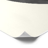 Poster Cercles d'aquarelle du milieu du siècle (Coin)