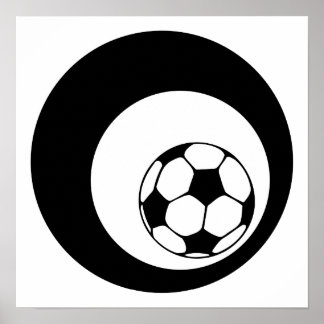 Poster cercles de football