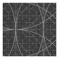 Cercles de géométrie sacrés Fleur de vie