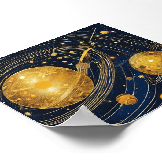 Poster Cercles de l'espace (Coin)