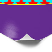 Poster Cercles de motifs (Coin)