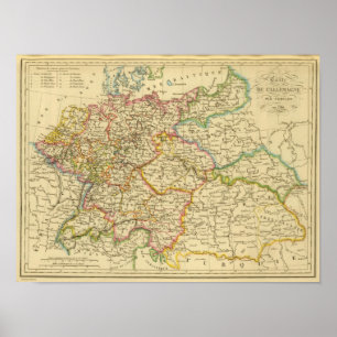 Poster Cercles en Allemagne en 1789