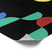 Poster Cercles et demi-cycles | Sophie Taeuber-Arp | (Coin)