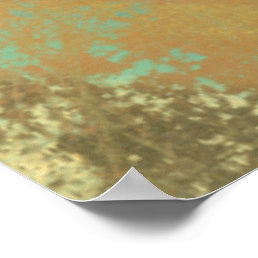 Poster Cercles et panneaux multicolores (Coin)