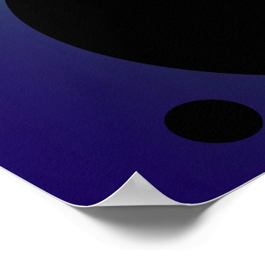 Poster Cercles infinis : Un univers de potentiel (Coin)