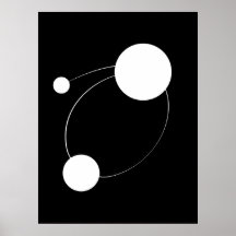 Cercles interconnectés Art Abstrait | G minimalist