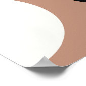 Poster Cercles noirs et blancs motif sans soudure (Coin)