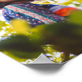 Poster Cercles verts - Diplôme photo (Coin)