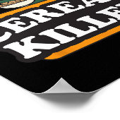 Poster Cereal Killer Food Pun Humour Costume Amusant Hall (Coin)