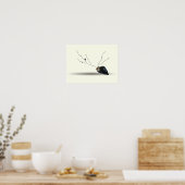 Poster Cérébration Inspiration Existentielle Coquille esc (Cuisine)