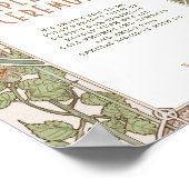 Poster Cérémonie de débranchement Bougainvillea Symbole A (Coin)