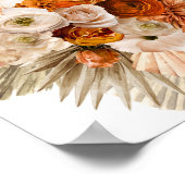 Poster Cérémonie de débranchement de terracotta orange br (Coin)