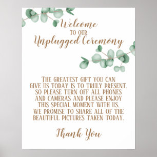 Poster Cérémonie de débranchement d'Eucalyptus