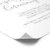 Poster Cérémonie de débranchement du Fleur sauvage coloré (Coin)