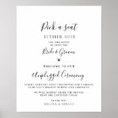 Poster Cérémonie de débranchement du Mariage de calligrap (Devant)