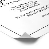 Poster Cérémonie de débranchement du Mariage de trame min (Coin)