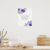 Poster Cérémonie de débranchement du Mariage floral ultra (Cuisine)