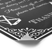 Poster Cérémonie de débranchement du panneau de signalisa (Coin)