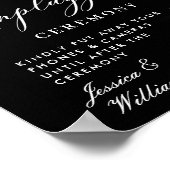 Poster Cérémonie de Mariage débranchée de la lanterne Blu (Coin)