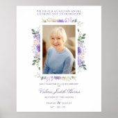 Poster Cérémonie de mariage souvenir photo des êtres cher (Devant)