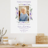 Poster Cérémonie de souvenir de mariage Chers en lunettes (Cuisine)