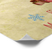 Poster Cérémonie d'éclairage des arbres de ville modifiab (Coin)