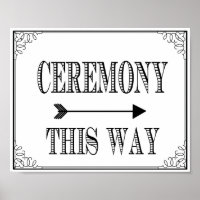 Cérémonie des signes mariages This Way vintage bla
