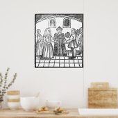Poster Cérémonie du mariage (Cuisine)