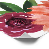 Poster Cérémonie Florale Automnale de Bourgogne Rustique  (Coin)