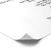 Poster Cérémonie mariage Conseil du programme Calligraphi (Coin)